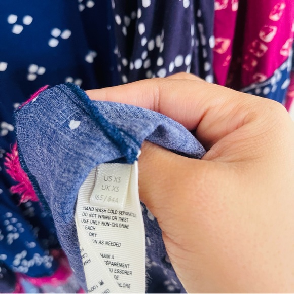 Free People Shibori Tunic Top XS - Picture 8 of 8